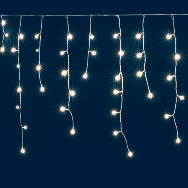 Novogodišnja rasveta - svetleći niz sa 100 hladno belih LED dioda KAF100L5M -9